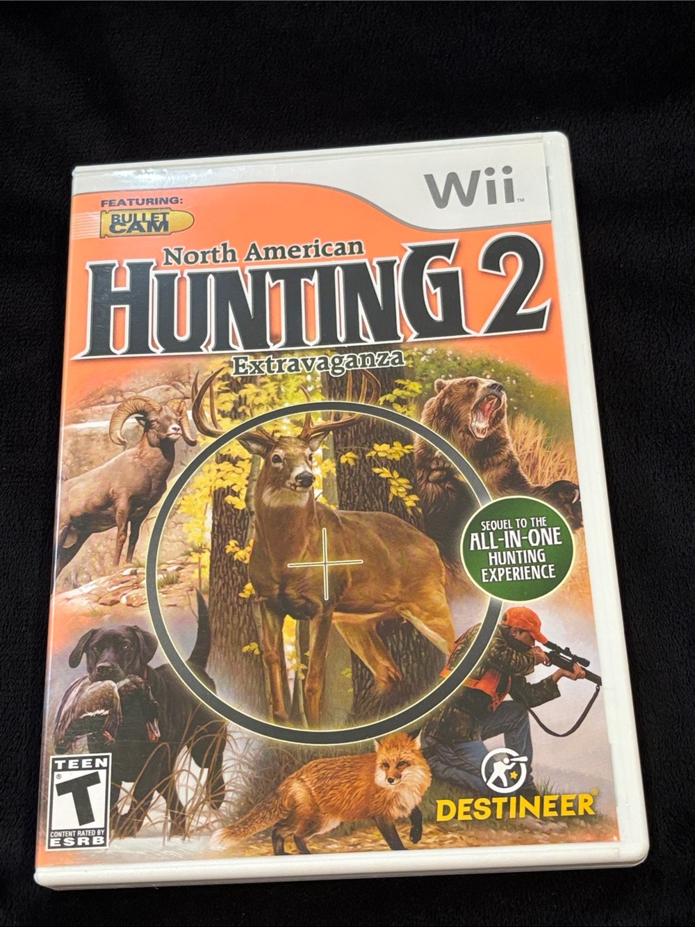 Wii Nintendo North American Hunting 2 Extravaganza Gamt